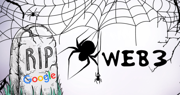 Illustration of WEB3 and Goolge