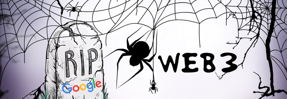 Illustration of WEB3 and Goolge