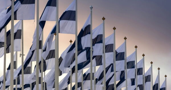 Finland flags